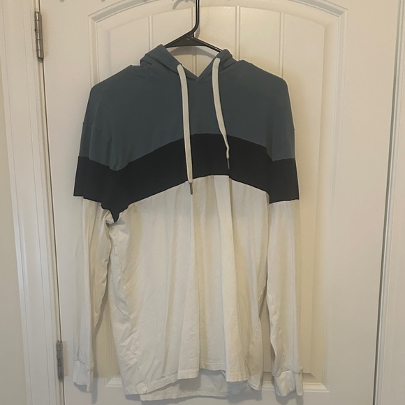Kenneth Cole Gray, black and white Hoodie - Picture 1 of 4
